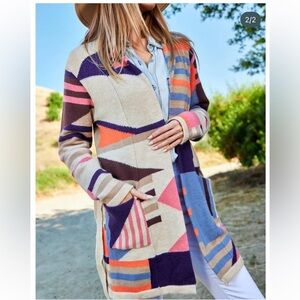 Wanna B Me Multicolored Cardi